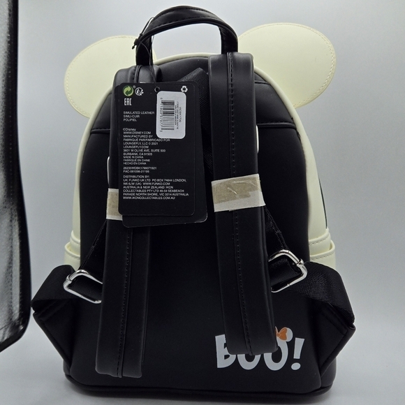 Loungefly Disney Ghost Minnie Mouse Glow in the Dark Backpack main image 8